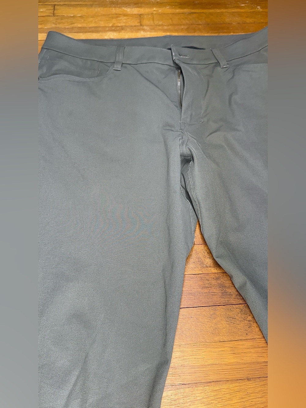 Lululemon Men’s ABC Warpstreme 5 Pocket Pants Olive Green Size 33x30 - Picture 16 of 16
